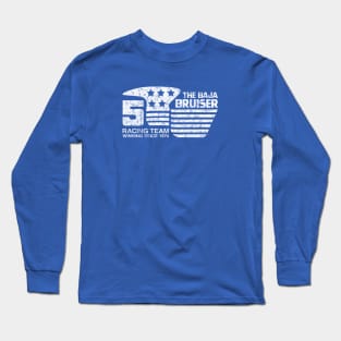 1974 - Baja Bruiser (Original - White on Blue - Worn) Long Sleeve T-Shirt